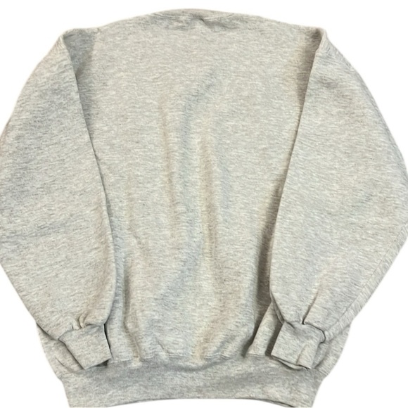 Vintage 90’s Russell Athletic Crewneck Sweatshirt Gray Cotton Blend USA XXL - Picture 8 of 8